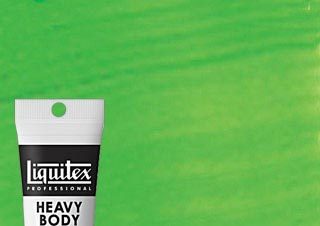 Liquitex Heavy Body Acrylic Vivid Lime Green 2oz Tube