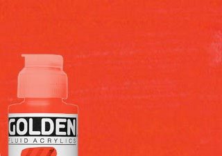 Golden Fluid Acrylic 4 oz. Pyrrole Red