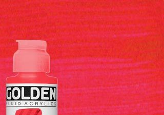 Golden Fluid Acrylic 4 oz. Quinacridone Red