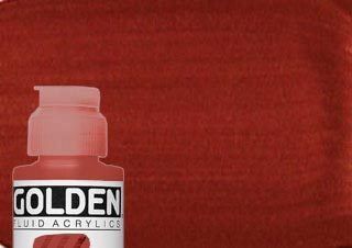 Golden Fluid Acrylic 4 oz. Red Oxide