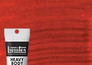 Liquitex Heavy Body Acrylic Napthol Crimson 4.65oz Tube