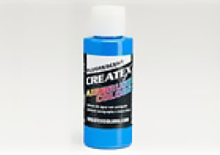 Createx Airbrush Colors 4 oz Fluorescent Blue