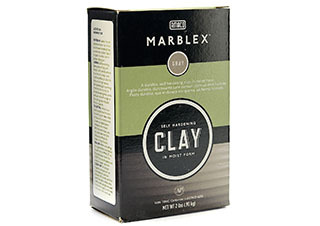 Amaco Self-Hardening Clay Gray Marblex 5lb