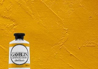 Gamblin Artist Oil Color Cadmium Yellow Deep 150ml Tube