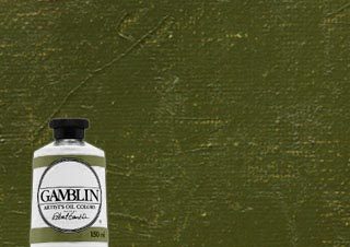 Gamblin Artist's Oil Colors Olive Green 150ml Tube