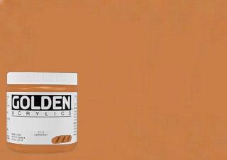 Golden Heavy Body Acrylic 2 oz. Transparent Yellow Iron Oxide
