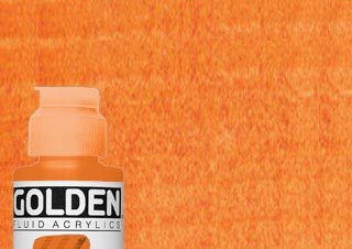 Golden Fluid Acrylic 4 oz. Transparent Red Iron Oxide