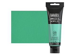 Liquitex Basics 4oz Bright Aqua Green