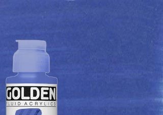 Golden Fluid Acrylic 4 oz. Cerulean Blue Deep