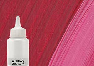 Lukas Cryl Liquid Acrylic Paint Alizarin Crimson Hue 250ml Bottle