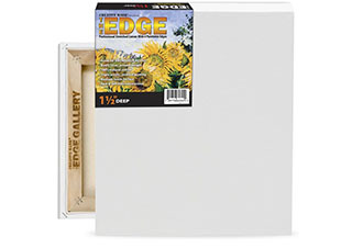 The Edge All Media Cotton 1-1/2 Inch Deep Stretched Canvas 24x36 Inch