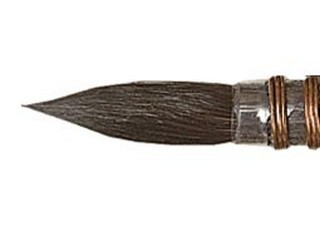 Harmony Quill Squirrel Hair Short Handle Watercolor Brush Size 2