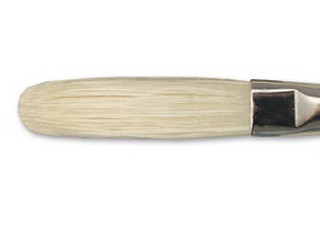 Prostroke Long Bristle Filbert Brush Size 8
