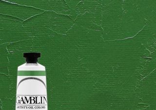 Gamblin Artist Oil Color Chromium Oxide Green 37ml Tube