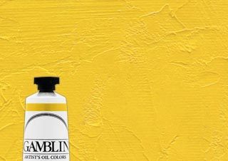 Gamblin Artist Oil Color Radiant Yellow 37ml Tube