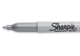Sharpie Fine Tip Permanent Marker Metallic Silver