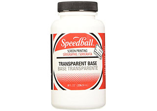 Speedball Fabric & Acrylic Screen Printing Transparent Base 128 oz.