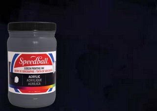 Speedball Acrylic Screen Printing Ink 32 oz. Dark Blue