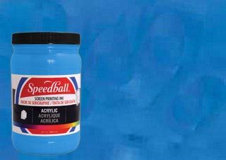 Speedball Acrylic Screen Printing Ink 32 oz. Peacock Blue