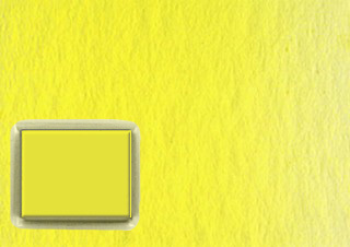 Lukas 1862 Watercolor Cadmium Yellow Lemon Half Pan