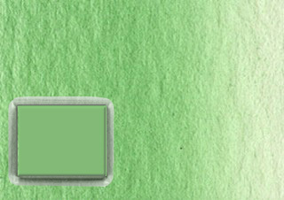 Lukas 1862 Watercolor Cobalt Green Half Pan