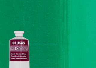Lukas 1862 Oil Color Permanent Green 37ml Tube