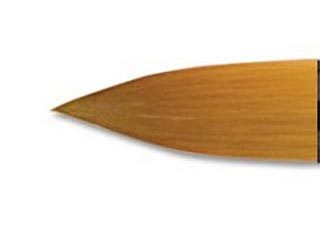 Beste Golden Taklon Short Handle Round Brush Size 4