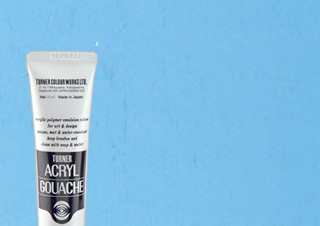 Turner Acryl Gouache Horizon Blue 20ml Tube