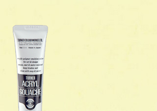 Turner Acryl Gouache Ivory Yellow 20ml Tube