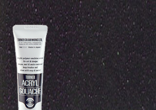 Turner Acryl Gouache Japanesque Black Purple 20ml Tube