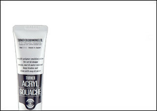 Turner Acryl Gouache Luminescent White 20ml Tube