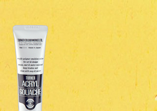 Turner Acryl Gouache Maize Yellow 20ml Tube