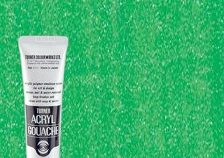 Turner Acryl Gouache Pearlescent Green 20ml Tube