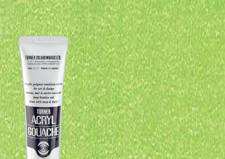 Turner Acryl Gouache Pearlescent Lime 20ml Tube