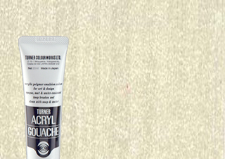 Turner Acryl Gouache Pearlescent White 20ml Tube