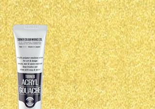 Turner Acryl Gouache Pearlescent Yellow 20ml Tube