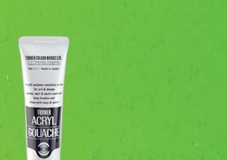 Turner Acryl Gouache Permanent Green Light 20ml Tube