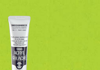 Turner Acryl Gouache Permanent Yellow Green 20ml Tube