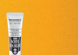 Turner Acryl Gouache Permanent Yellow Orange 20ml Tube