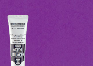 Turner Acryl Gouache Violet 20ml Tube