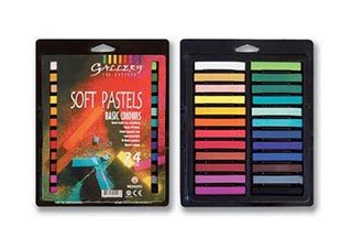 Mungyo Soft Pastels 24 Assorted Color Set