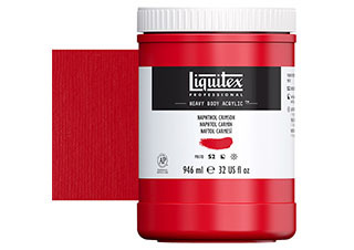 Liquitex Heavy Body 32oz Napthol Crimson