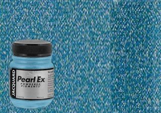 Jacquard Pearl-Ex Pigment Sky Blue .75oz Jar