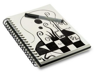 Reflexions Double Wire Sketch Book 5x7