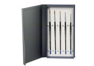 Rhapsody Kolinsky Sable Watercolor Brushes Deluxe 5 Set