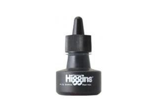 Higgins Ink India Ink Black 1oz Bottle
