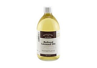 Winsor Newton Linseed Oil 16.9oz Jar
