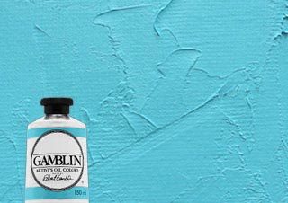 Gamblin Artist's Oil Colors Radiant Turquoise 150ml Tube