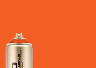 Montana GOLD Spray Paint 400ml Orange