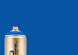 Montana GOLD Spray Paint 400ml Shock Blue